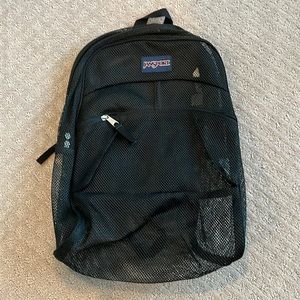 Brand new Jansport mesh backpack; gender neutral